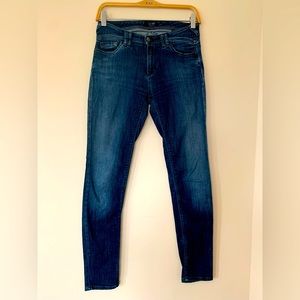 Armani Jeans, size 27, skinny jeans, low waist, vintage, y2k, light blue denim